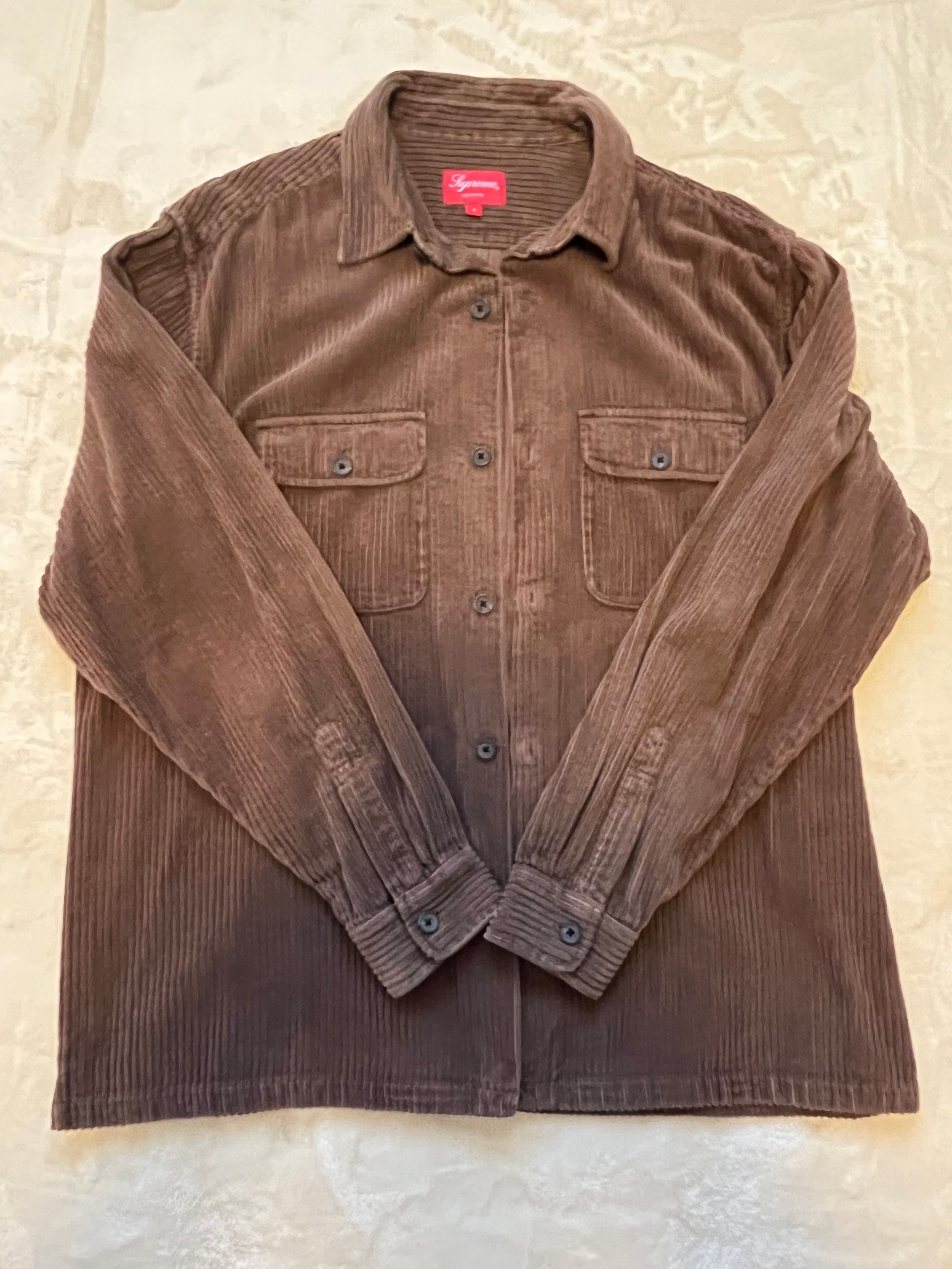 Supreme Corduroy Shirt "Brown"