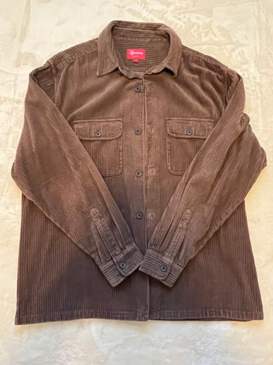 Supreme Corduroy Shirt "Brown"