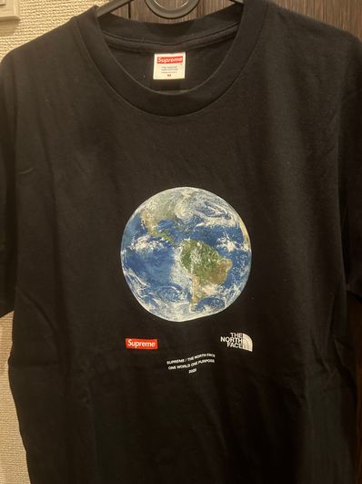 Supreme x The North Face One World Tee "Black"