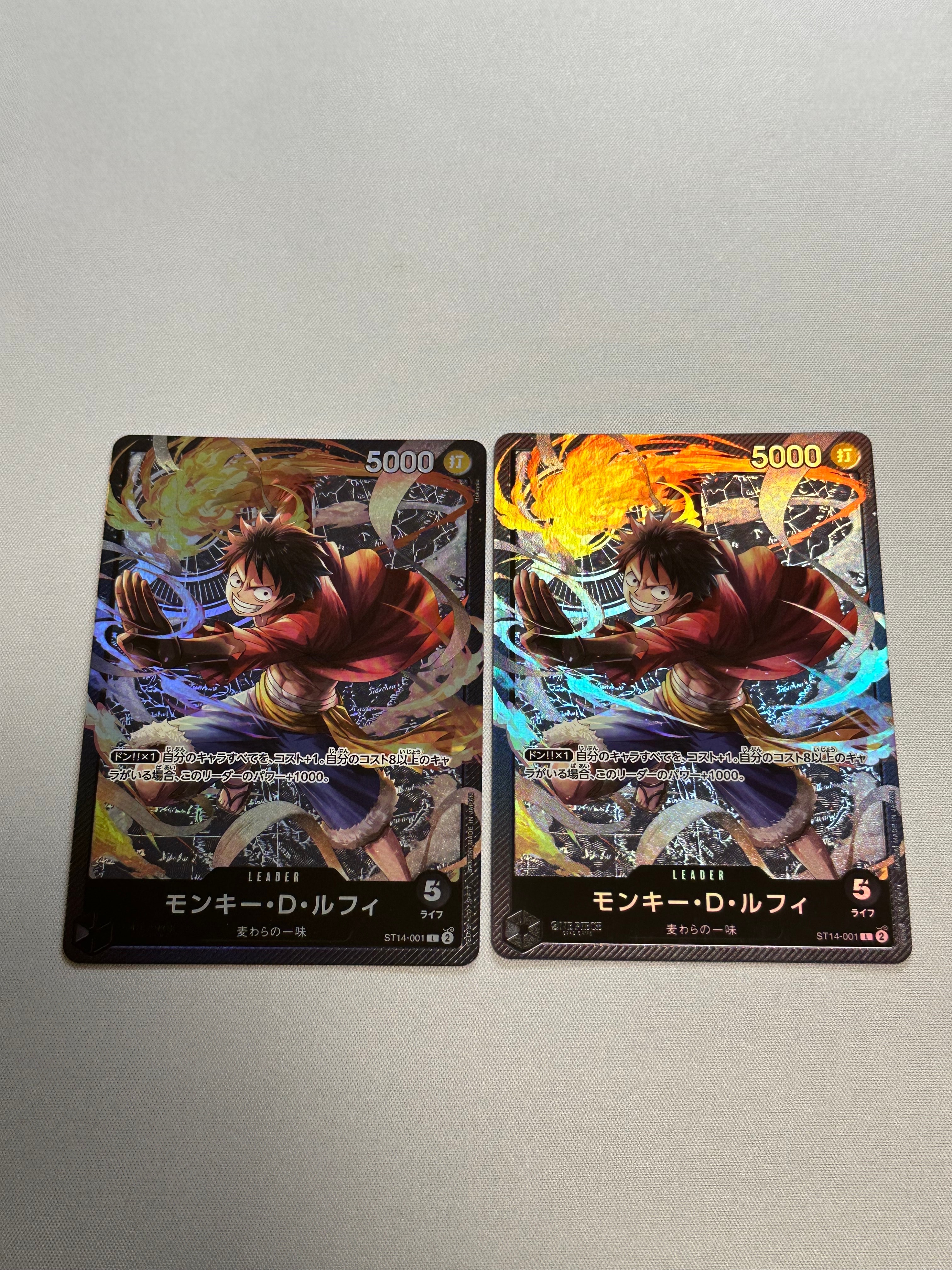 Monkey.D.Luffy L [ST14-001](Start Deck "3D2Y")