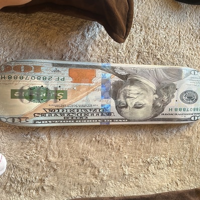 Supreme Money Logo Skateboard "Multi"