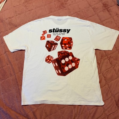 Stussy Rollers Tee "White"