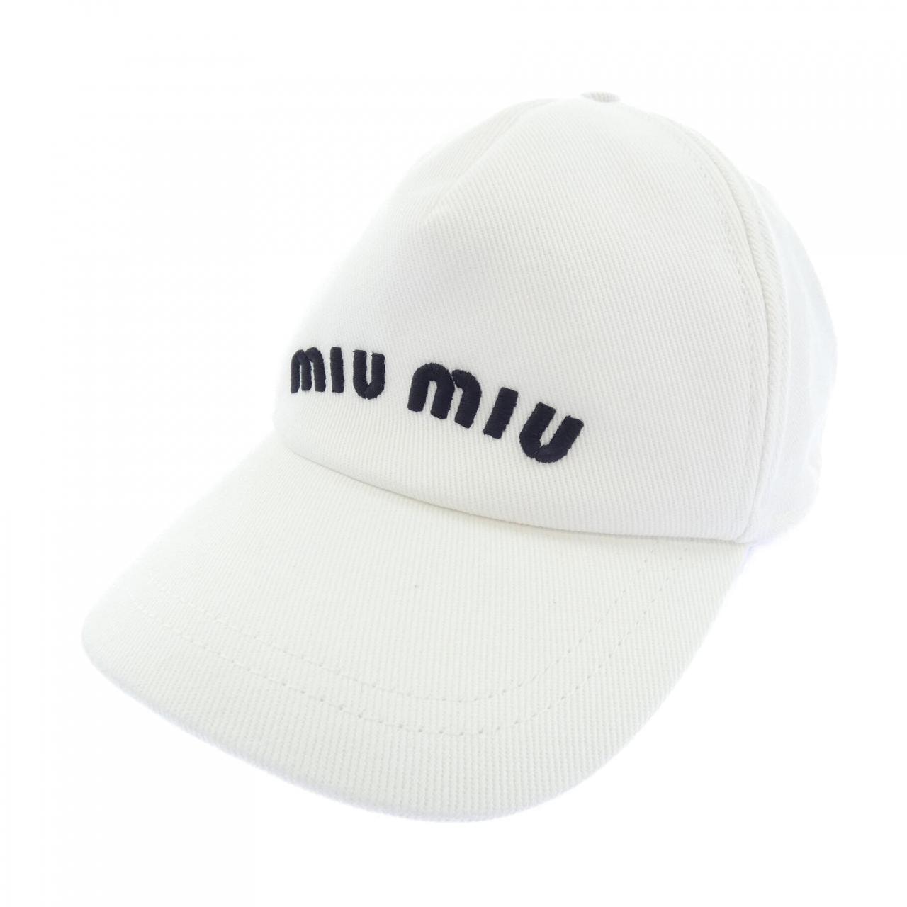 ミュウミュウ MIU MIU 5HC179 2DXI キャップ