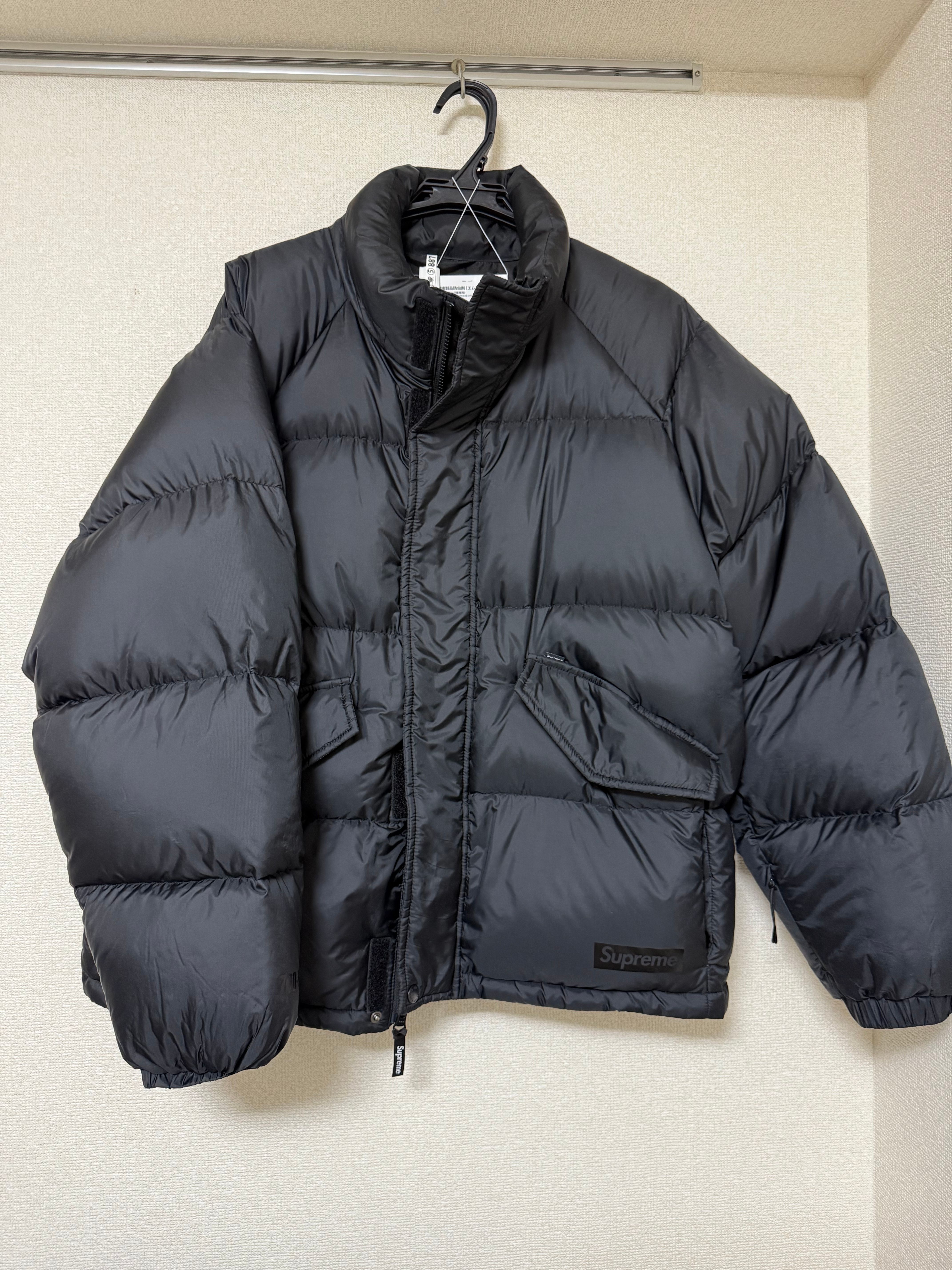 Supreme 700フィルダウン パファージャケット ブラック Supreme】700-Fill Down Lightweight Puffer Jacket☆Black☆ (Supreme