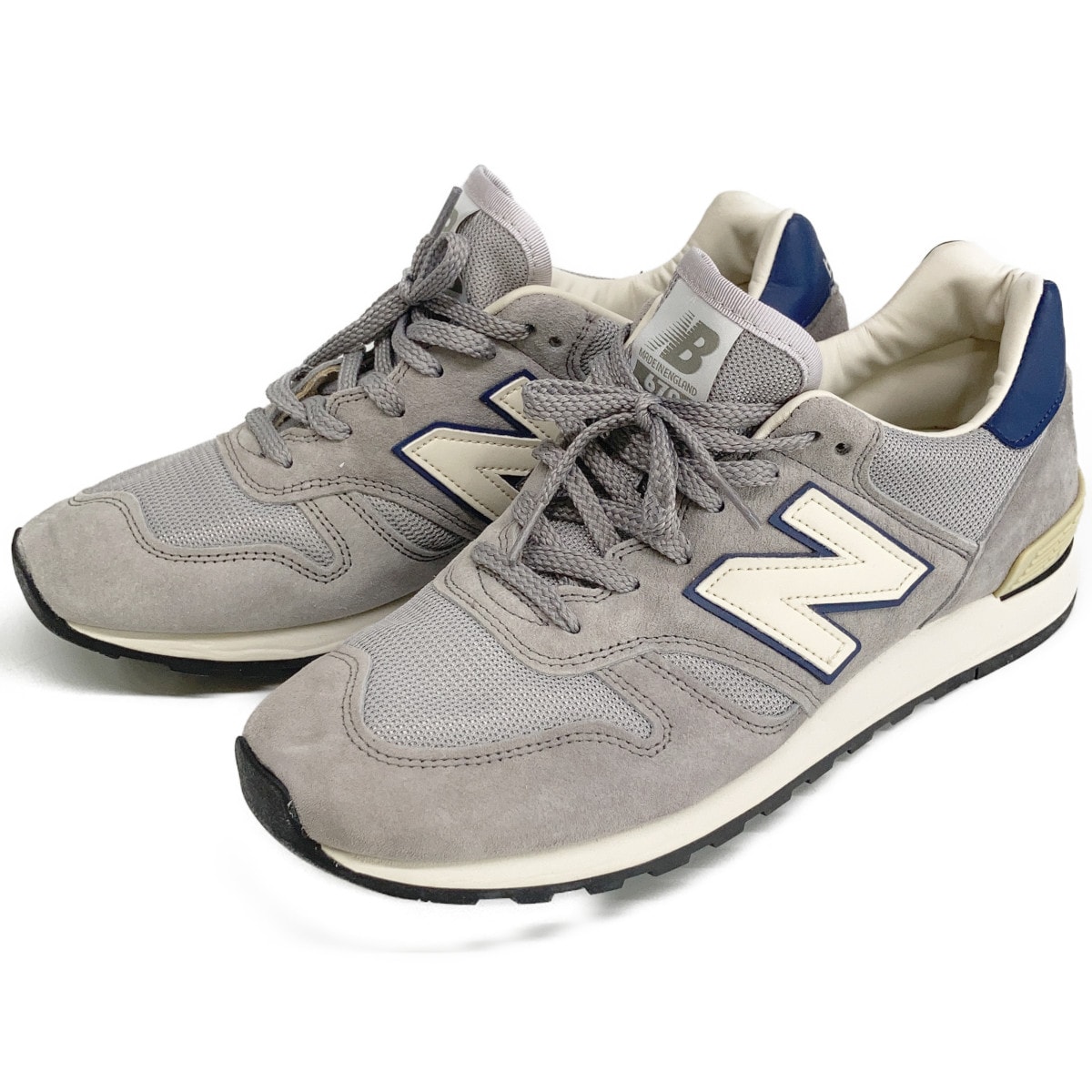 ニューバランス 【美品】M670UKF 40周年アニバーサリー Made in England ローカットスニーカー US9D