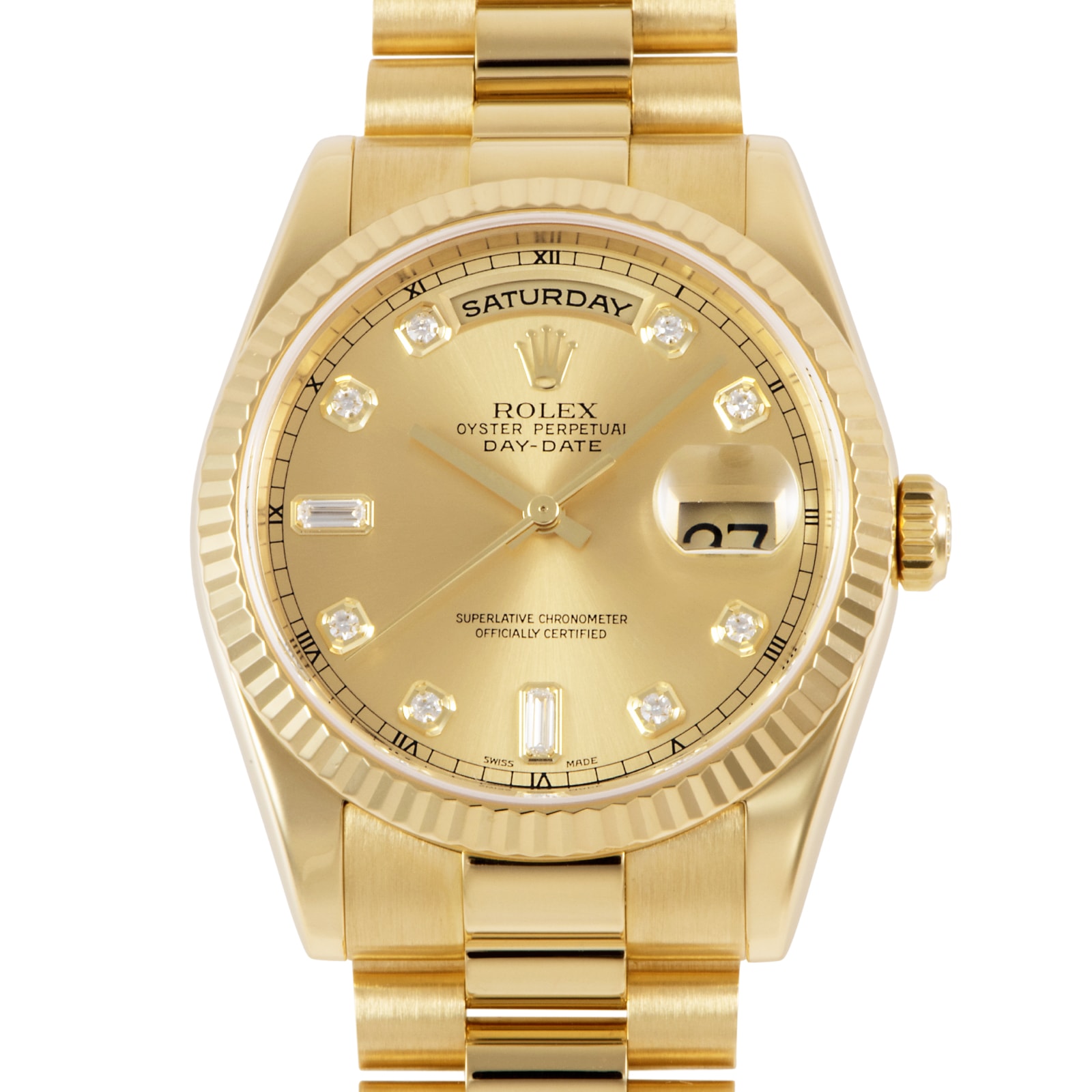 ROLEX ロレックス デイデイト F番 118238A K18YG【中古】