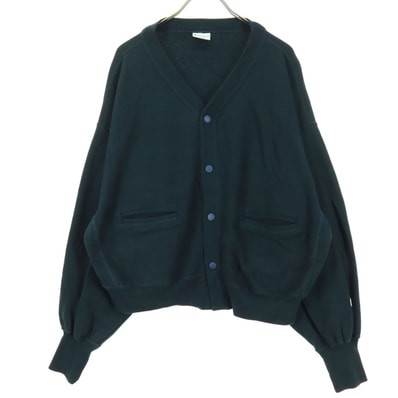 Champion チャンピオン 長袖 カーディガン M ネイビー系