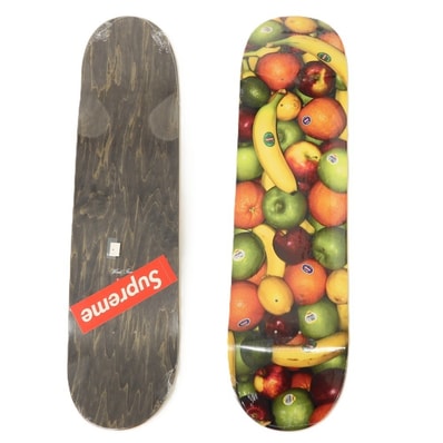 【中古】シュプリーム Supreme 2019年春夏 Fruit Skateboard スケートボード デッキ スケボー マルチカラー【メンズ】