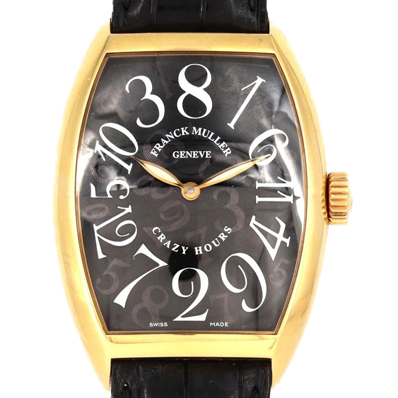 【ノーメンテナンス還元価格】フランクミュラー トノウカーベックスクレイジーアワーズ RG 7851CH PG・RG 自動巻