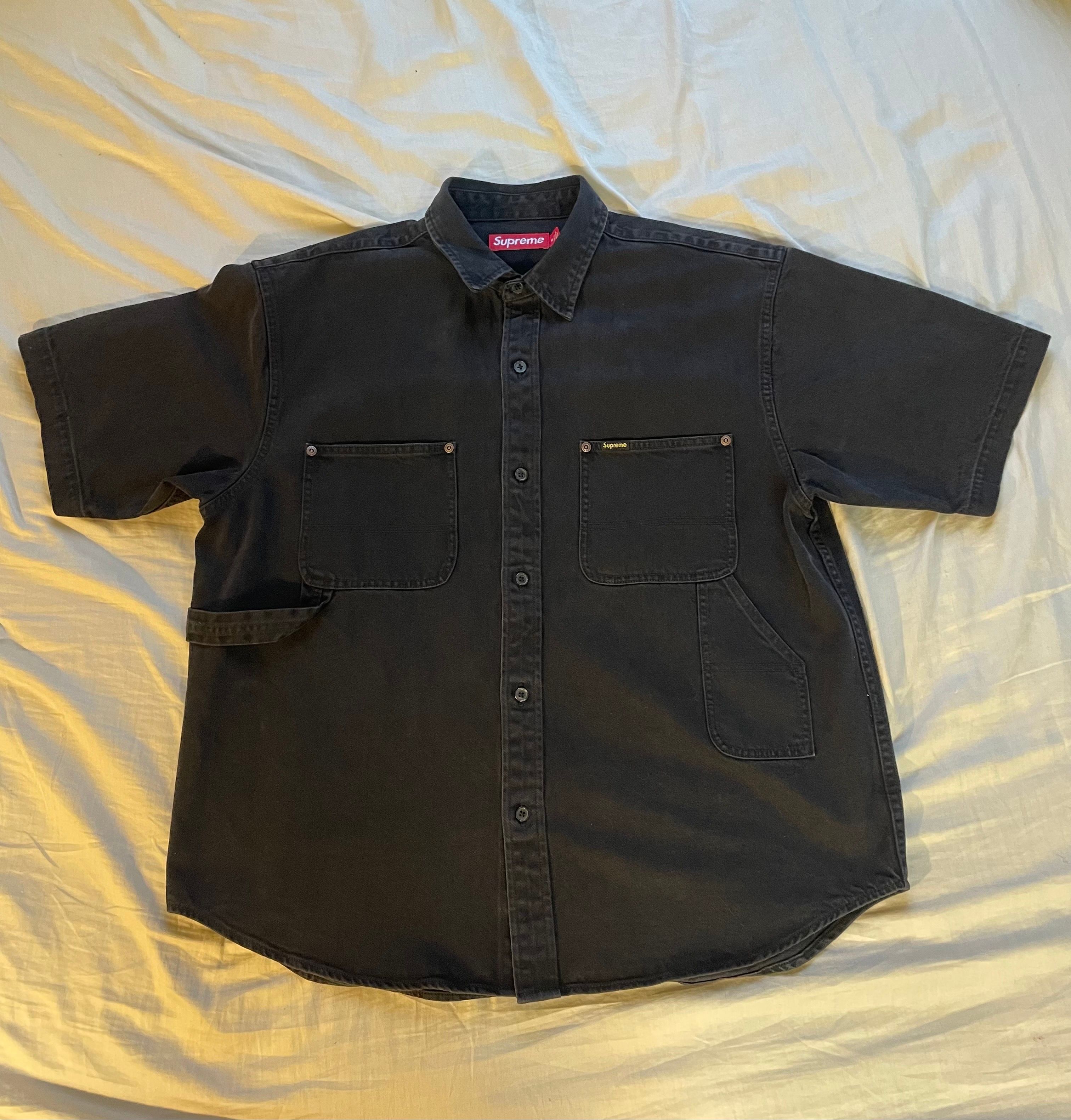 Supreme Loose Fit S/S Denim Painter Shirt 