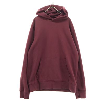 GAP ギャップ 長袖 厚手 マフポケット付 パーカー M バーガンディー