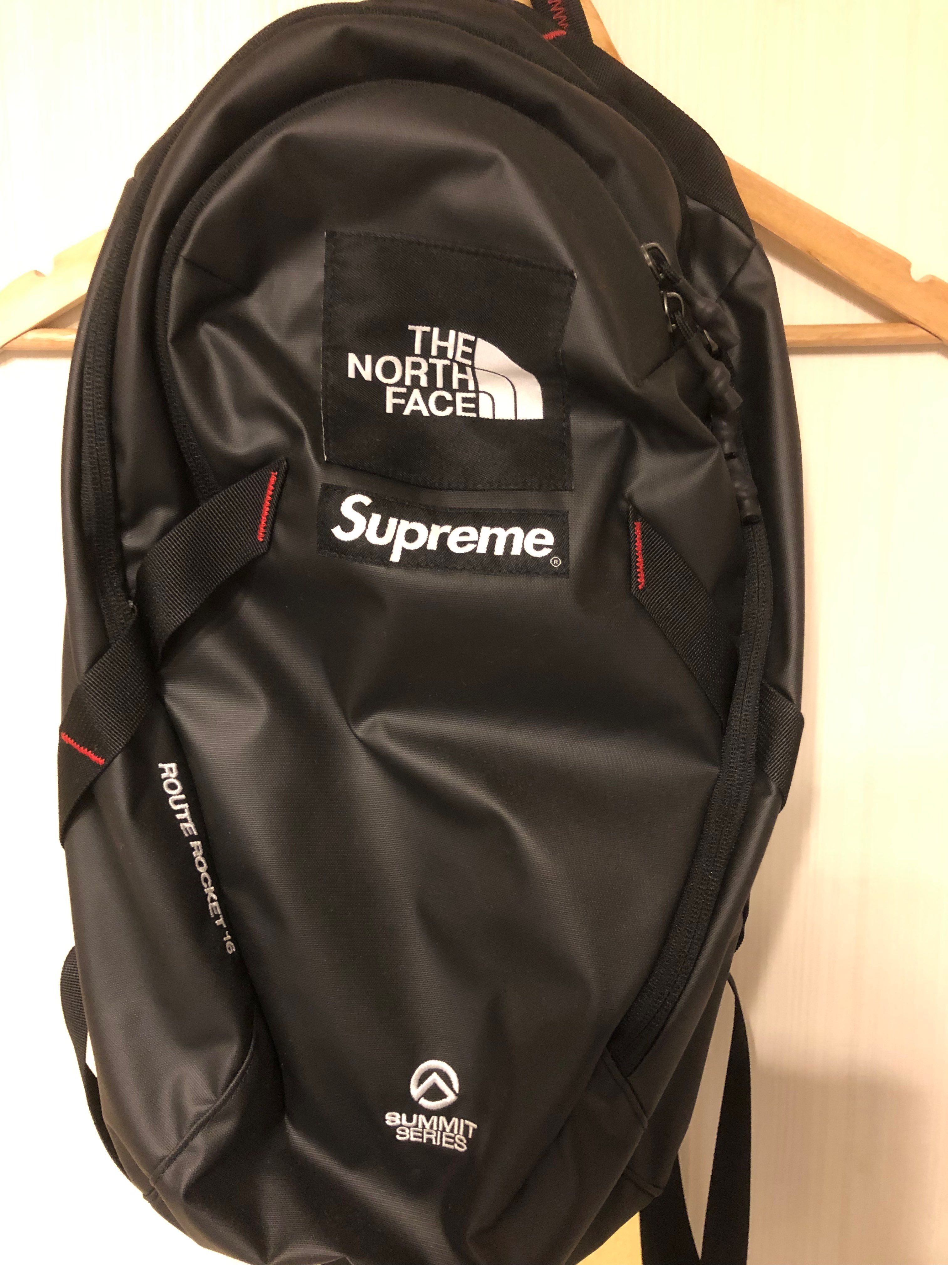 Supreme x The North Face Summit Series Outer Tape Seam Route Rocket Backpack "Black"