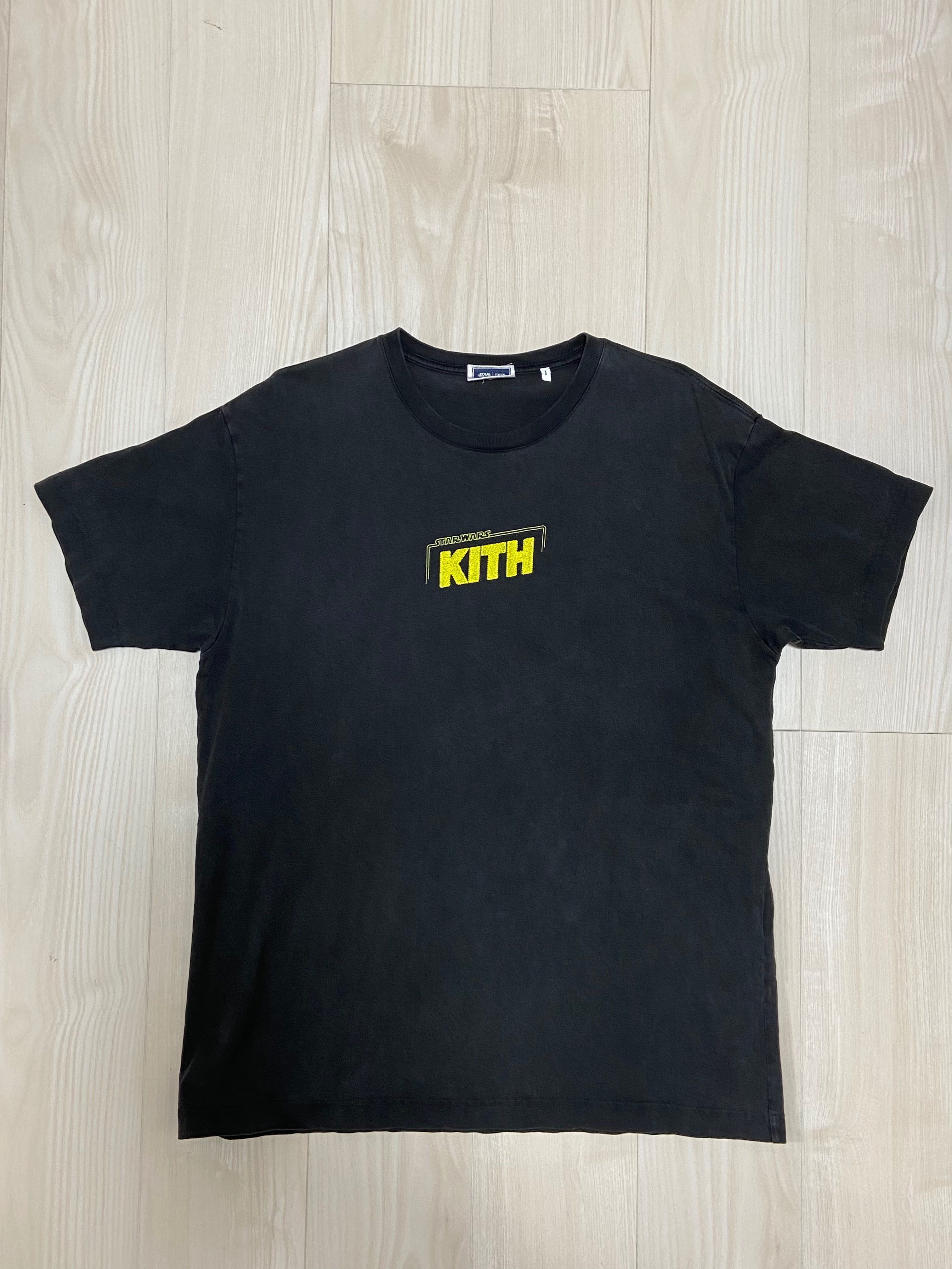 Kith Star Wars Credits Vintage Tee "Black"