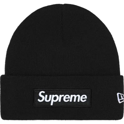 Supreme x NEW ERA Box Logo Beanie (25FW) "Black"