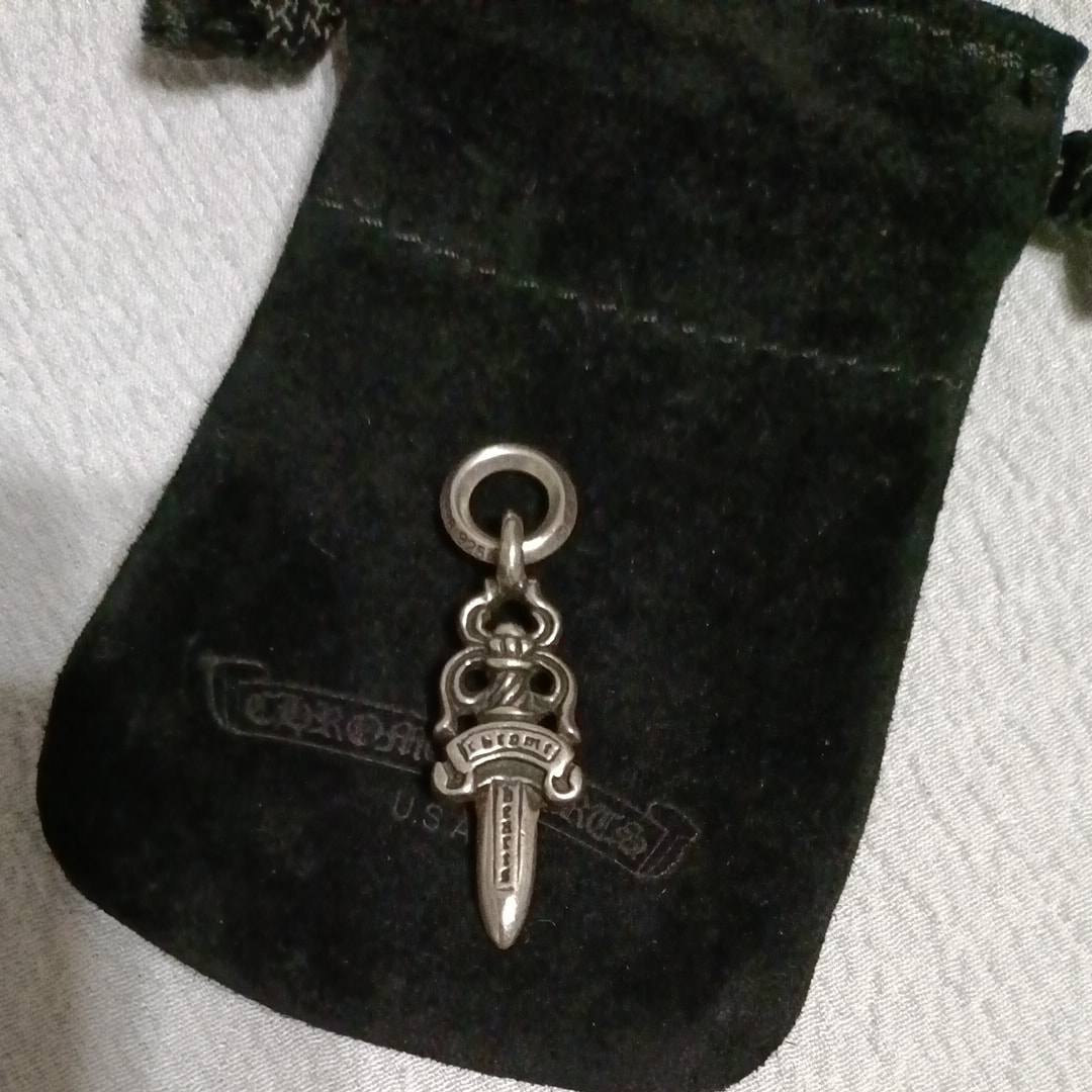 Chrome Hearts #5 Dagger Charm "Silver"