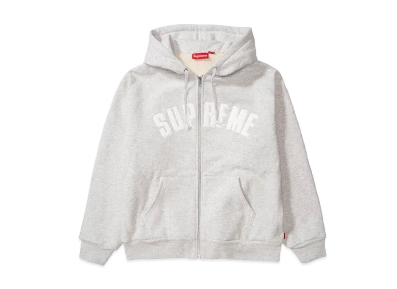 Supreme Devil S Logo Zip Up Hooded Sweatshirt 