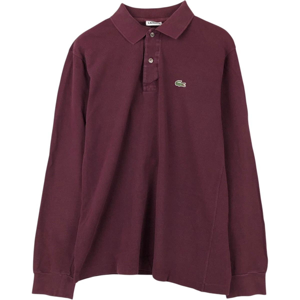 古着 ラコステ LACOSTE 長袖 ポロシャツ 3 メンズS相当/eaa667153
