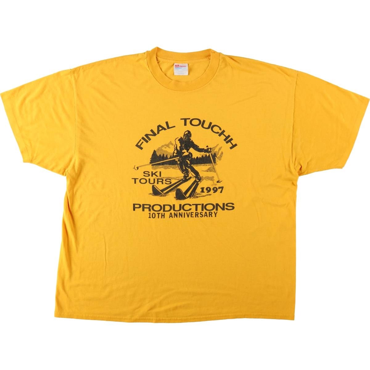 古着 90年代 ヘインズ Hanes HEAVYWEIGHT 50/50 プリントTシャツ メンズXXL相当 ヴィンテージ/eaa626863