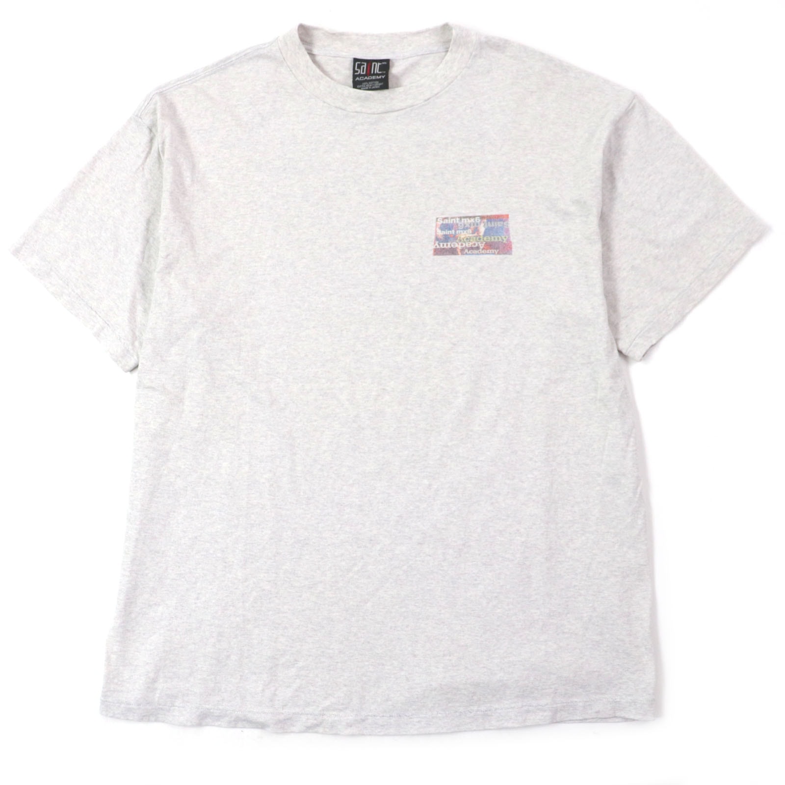 美品 セント マイケル シャーマー アカデミー 半袖Tシャツ グレー XL