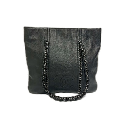 シャネル CHANEL ショルダーバッグ レザー【中古】