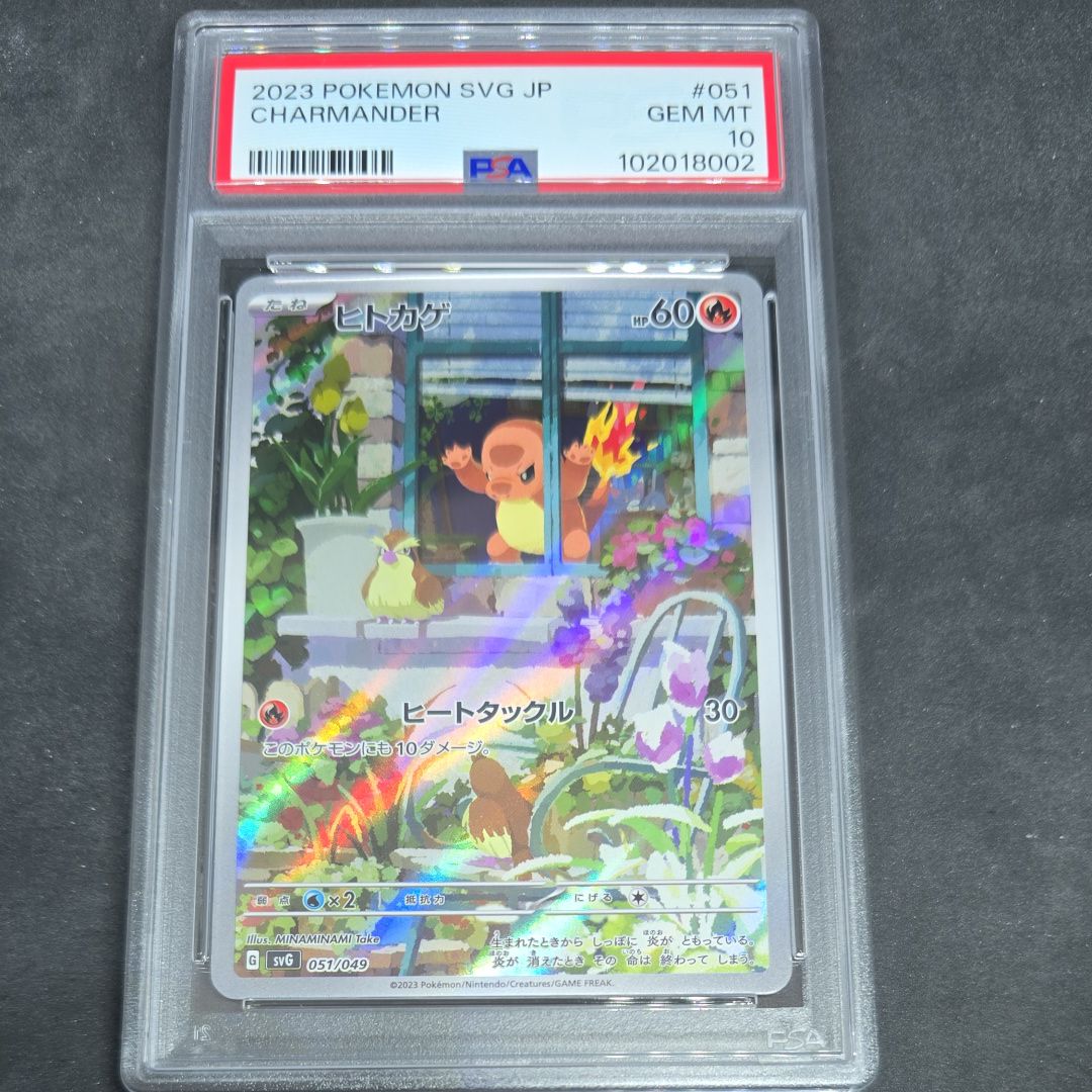 ヒトカゲ :フルイラスト [SVG 051/049](スペシャルデッキセットex「フシギバナ・リザードン・カメックス」)