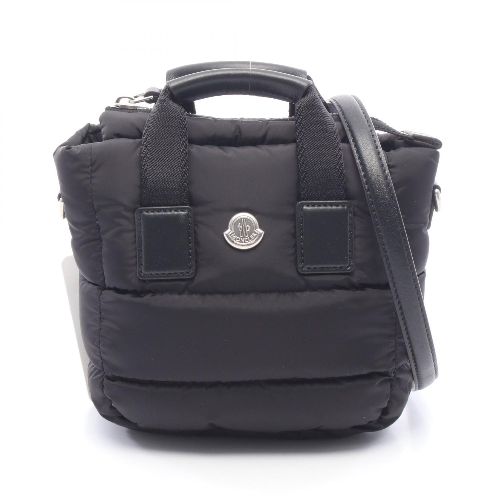モンクレール MONCLER MICRO CARADOC 2WAY ハンドバッグ バッグ ナイロン レザー レディース ブラック系 L109B5L00004M6275999 【新品】