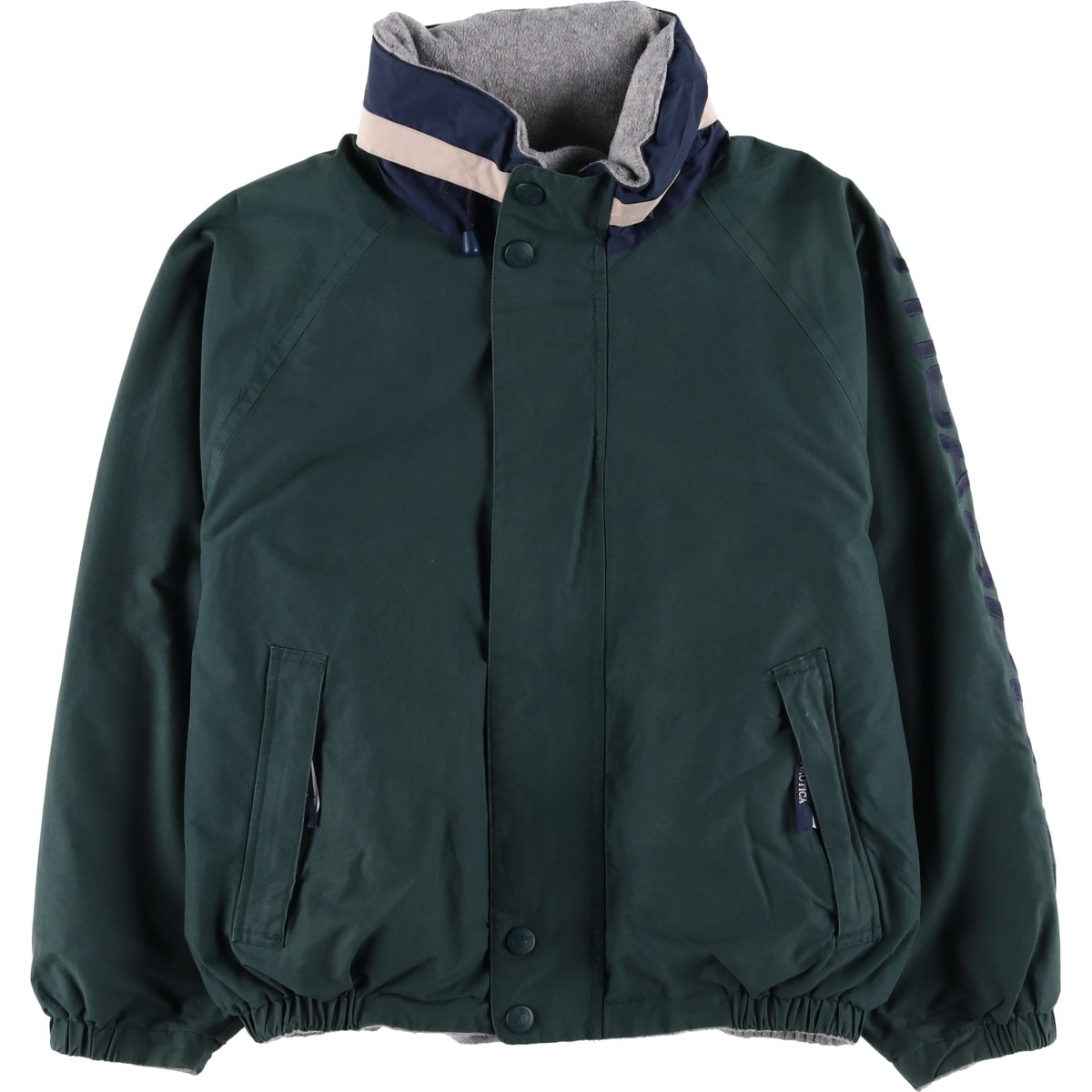 古着 90年代 ノーティカ NAUTICA リバーシブル ウインドブレーカー メンズM相当 ヴィンテージ/eaa604243
