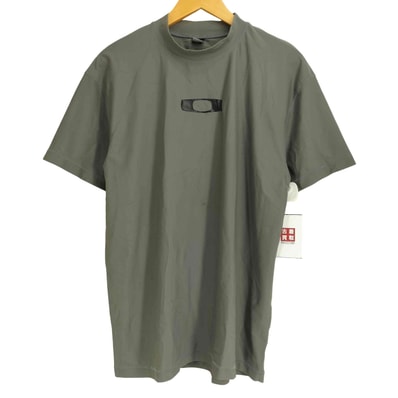 フロントロゴ S/S モックネックトップス Y2K【1143459188628】