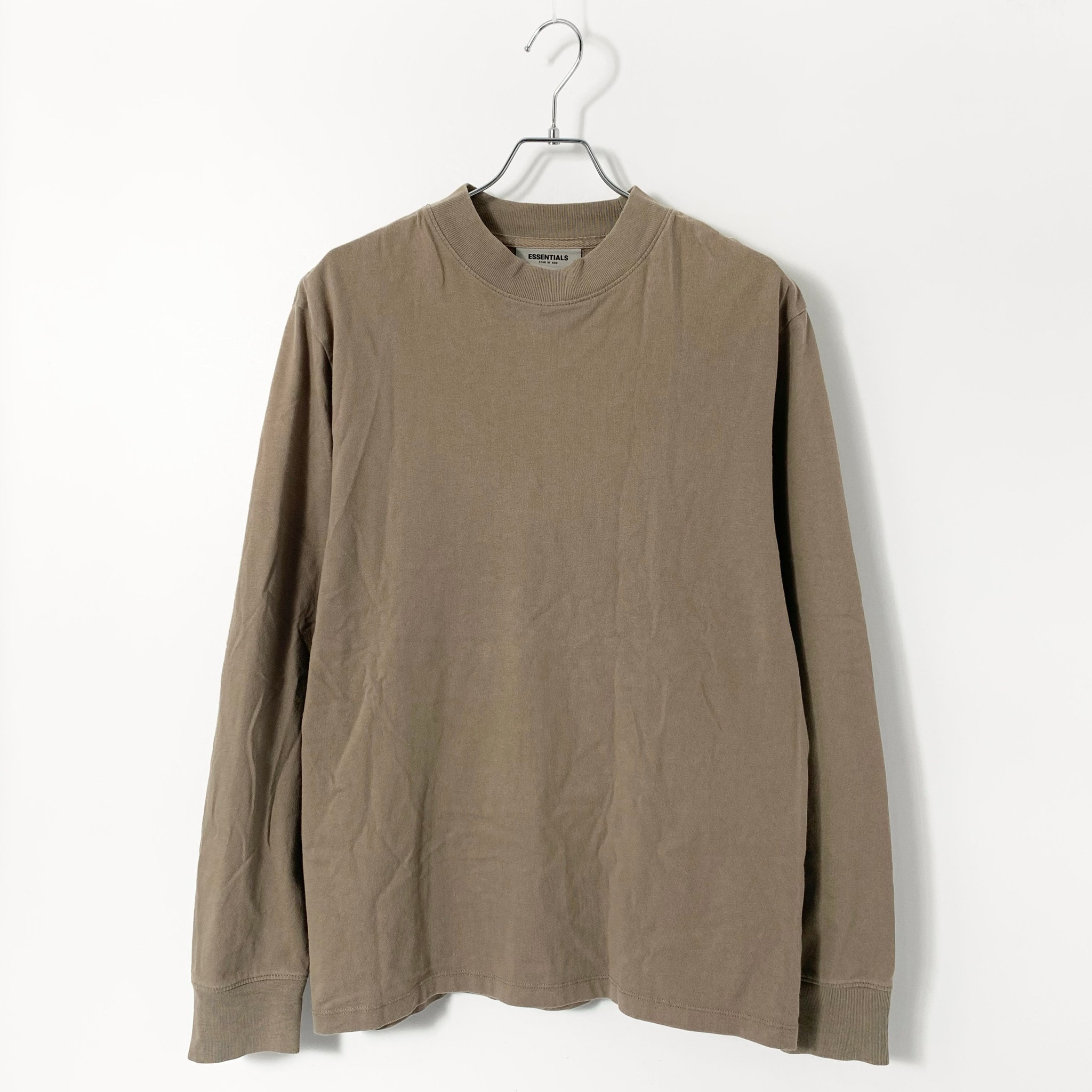 FEAR OF GOD ESSENTIALS Long Sleeve Tee "Taupe"