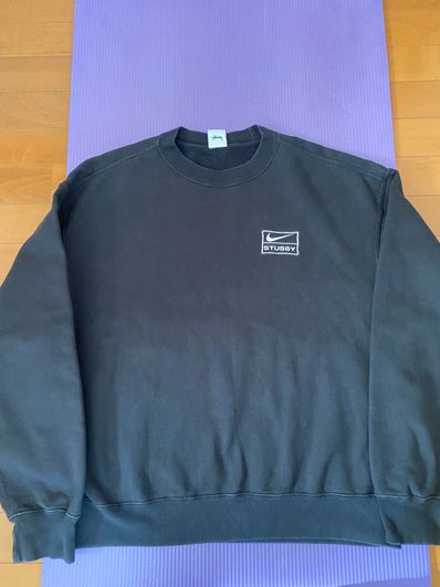 Stussy x Nike Wash Crew (US Size) "Black" DO5310-010