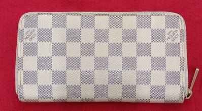 Louis Vuitton Zippy Wallet Damier Azur
