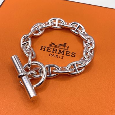 Hermes Chaine D'ancre PM Bracelet "Silver"