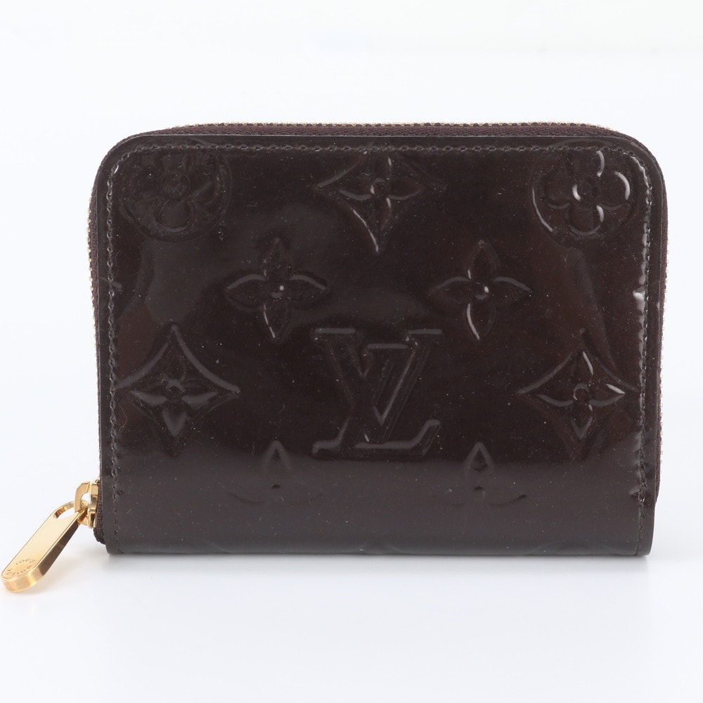 Louis Vuitton Monogram Vernis Zippy Coin Purse "Amarante"