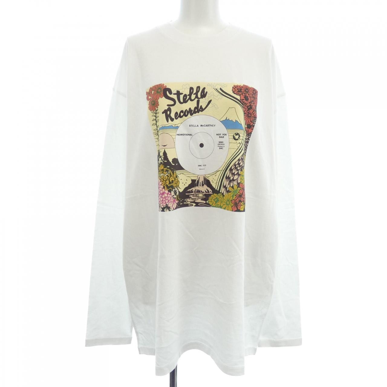 ステラマッカートニー STELLA MCCARTNEY レコードロンティ Tシャツ