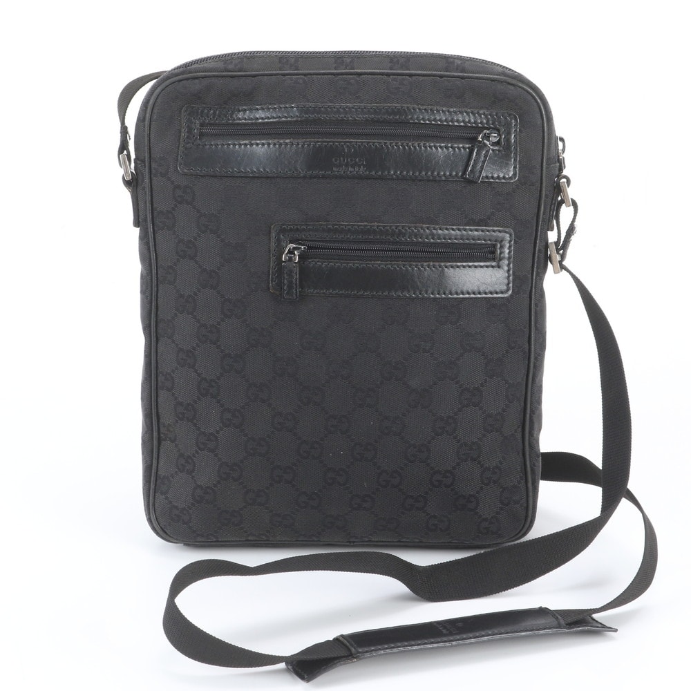 ■美品 グッチ GGキャンバス 92551 ショルダーバッグ