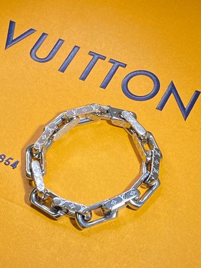 Louis Vuitton Monogram Chain Bracelet