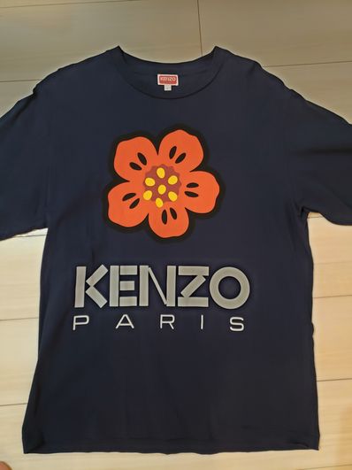 KENZO 'BOKE FLOWER' T-SHIRT "Midnight Blue"