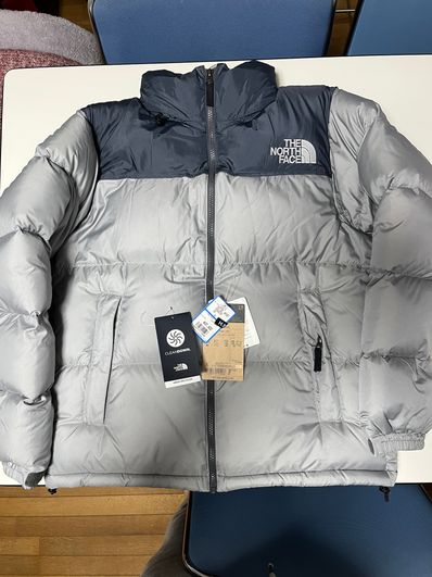 The North Face Nuptse Jacket 2022 "Vanadis Grey/Merde Grey"