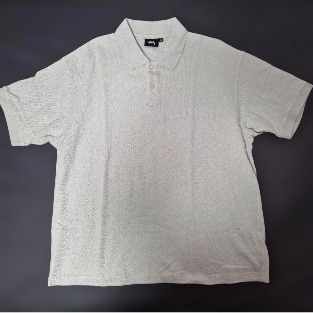 Stussy Classic Pique Polo "Off White"