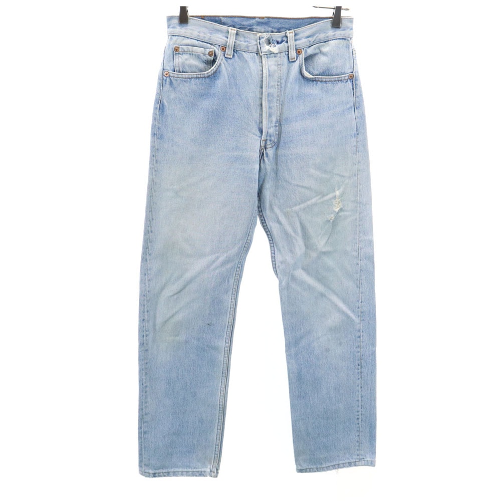 Levi's リーバイス 90s USA製 デニムパンツ W30 ブルー ジーンズ ボタンフライ