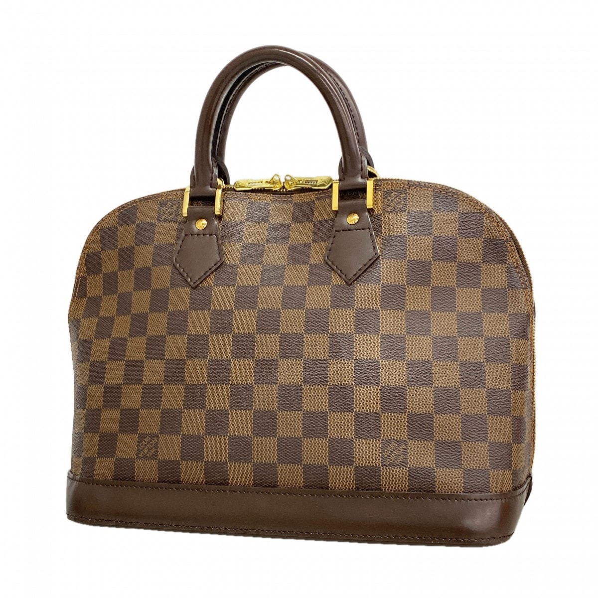 【6gb0918】ルイヴィトン ハンドバッグ ダミエ アルマ N51131 エベヌ【中古】レディース