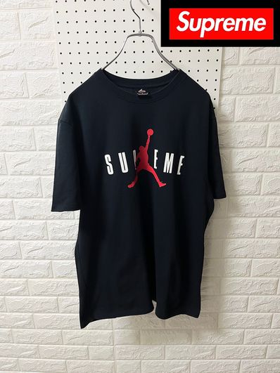 Supreme x Jordan Tee "Black"