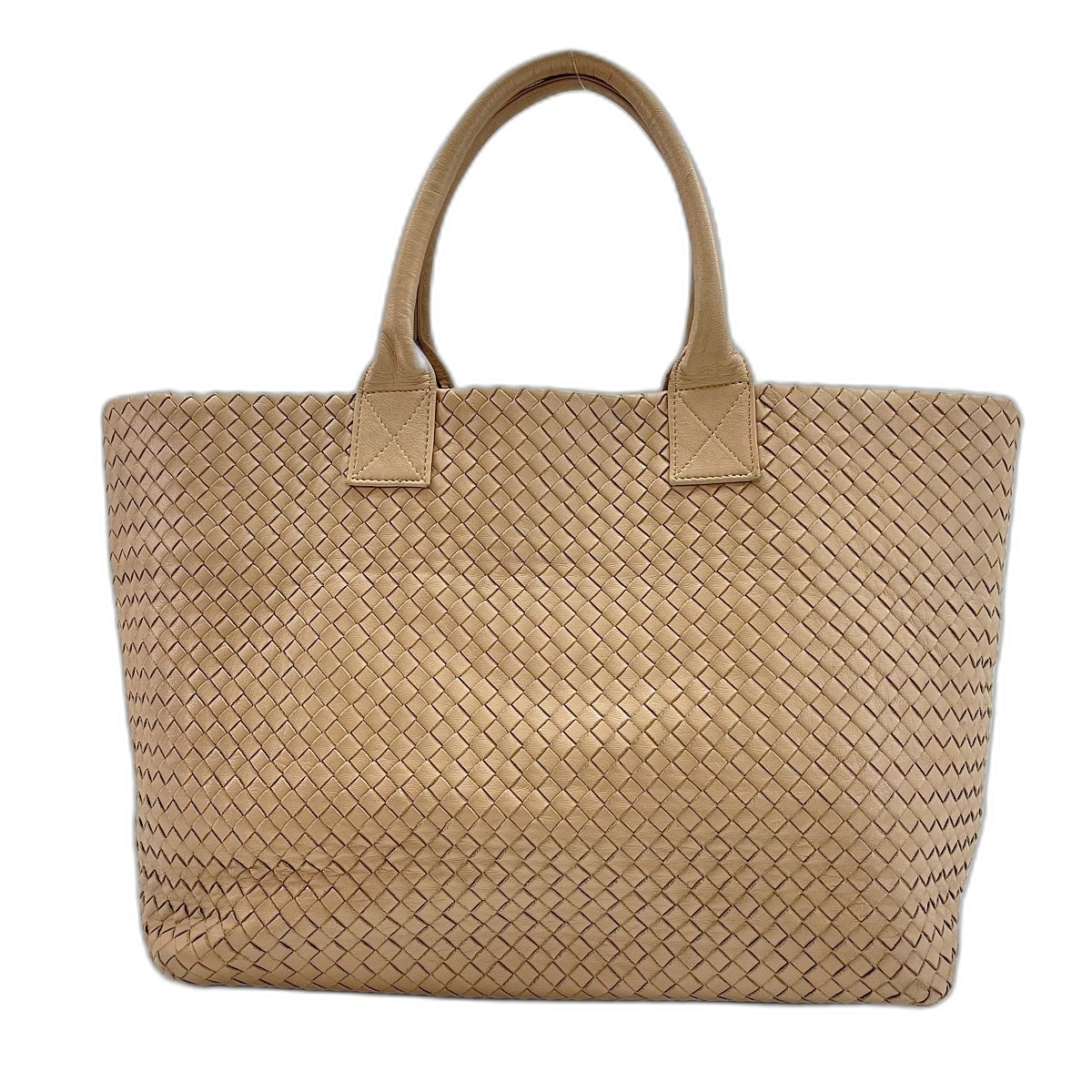 ボッテガヴェネタ BOTTEGAVENETA イントレチャート トートバッグ レザー【中古】