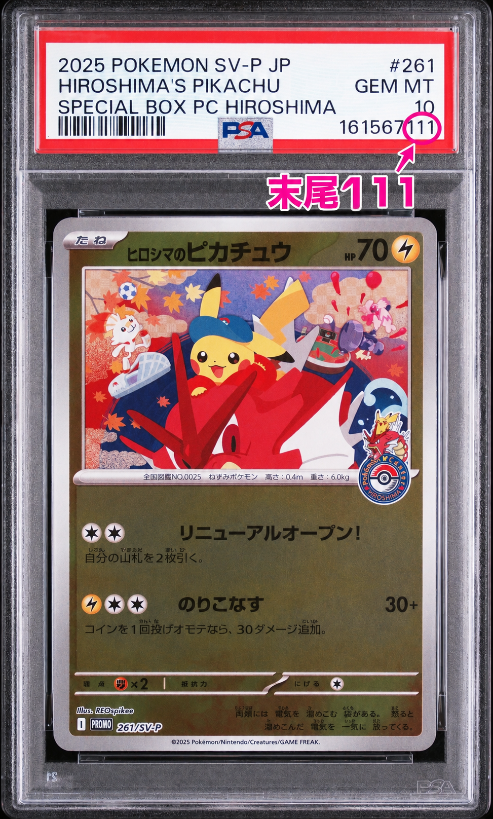 ポンチョを着たピカチュウ: プロモ (ポンチョピカチュウ) [XY-P 203/XY