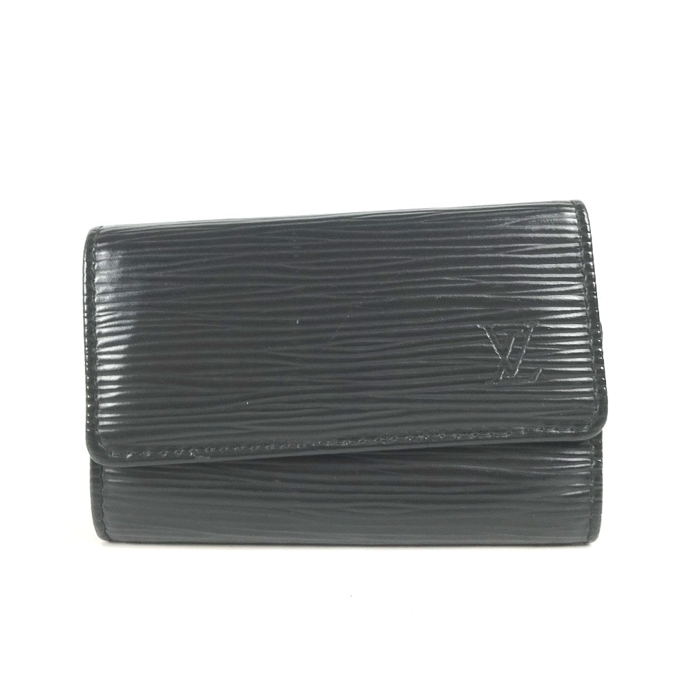 ルイヴィトン LOUIS VUITTON 6連キーケース ミュルティクレ6 M63812 エピ 鍵入れ 三つ折り キーケース エピレザー ノワール(黒) ブラック