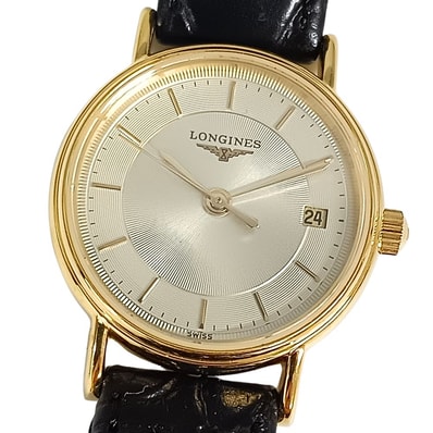 LONGINES ロンジン L4.220.2 グランドクラシック クォーツ レディース 裏蓋後彫りあり 腕時計 C1080