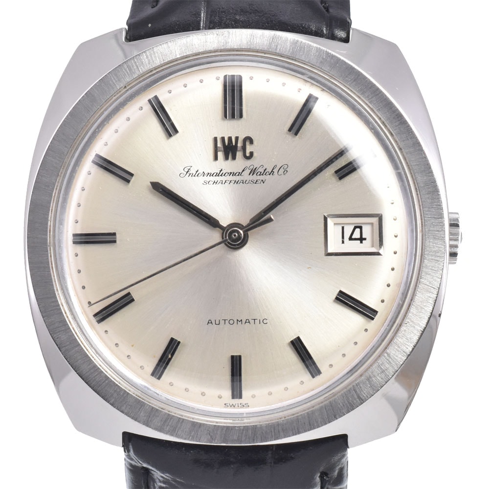 IWC IWC SCHAFFHAUSEN ヴィンテージ シャフハウゼン シルバー 自動巻き メンズ 良品 腕時計 D#149436