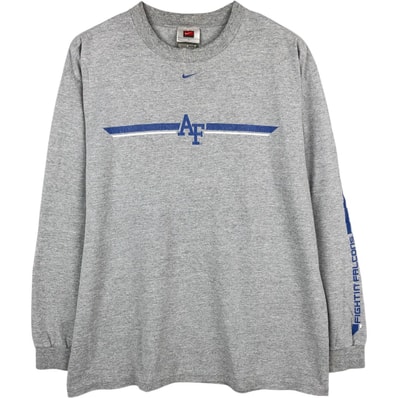古着 ~00年代 ナイキ NIKE TEAM カレッジ ロングTシャツ ロンT メンズL相当/eaa667996