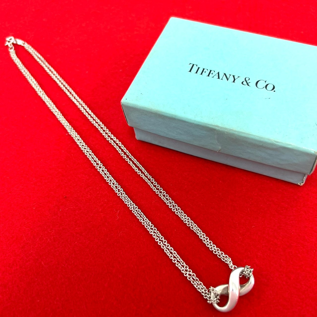TIFFANY&Co. ティファニー インフィニティ ネックレス シルバー925 ネックレス シルバー
 32364