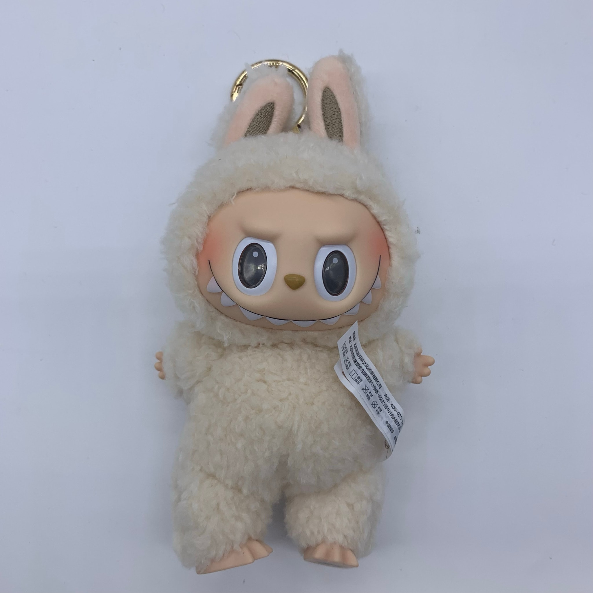 POP MART THE MONSTERS (LABUBU) Exciting Macaron Plush Series SOYMILK